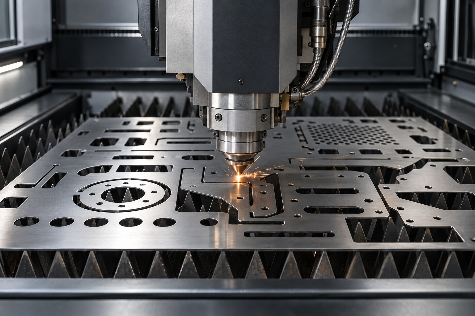 Laser Cutting — illustrative concept
